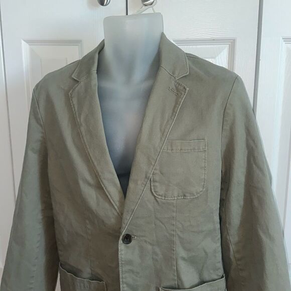 Goodfellow & Co Kenwood Blazer Hunter Forest Military Green Men’s Small S NWT - Picture 2 of 7